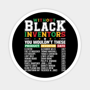 Black Inventors Magnet
